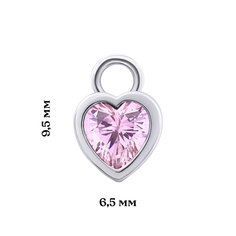 Earring pendants Shinig Heart photo