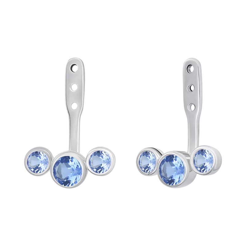 Джекети BOO з блакитними фіанітами фото